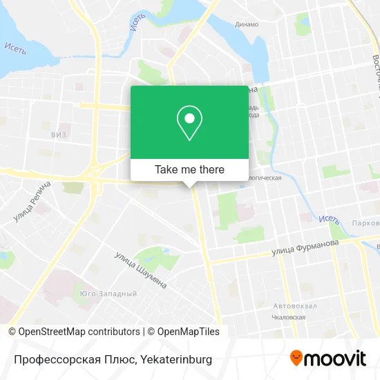 Профессорская Плюс map