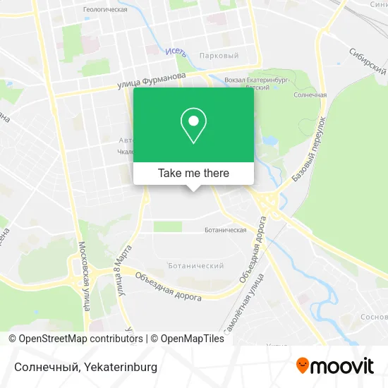 Солнечный map