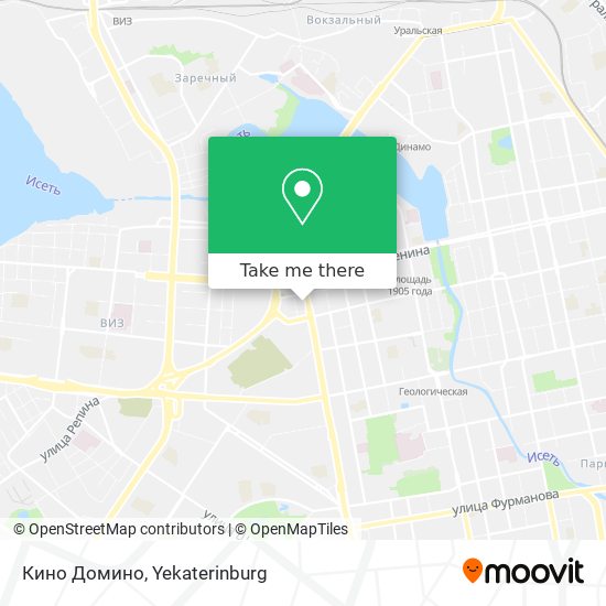Кино Домино map
