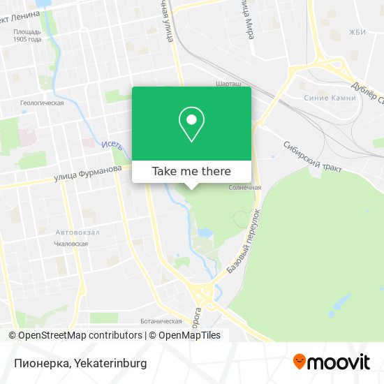 Пионерка map