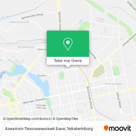 Азиатско-Тихоокеанский Банк map