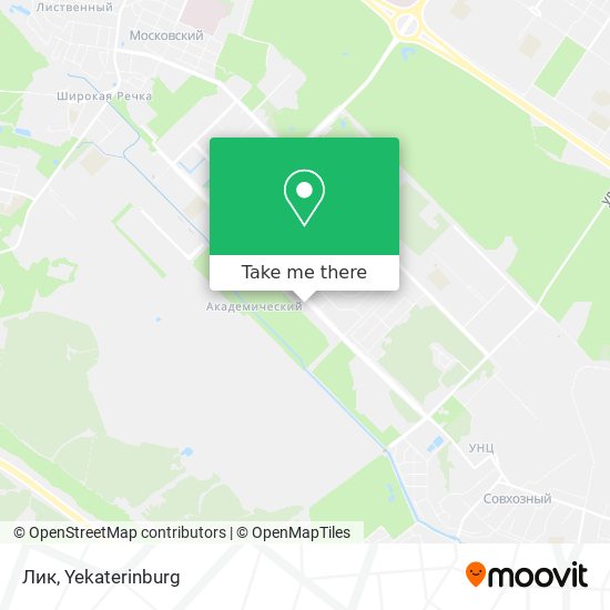 Лик map