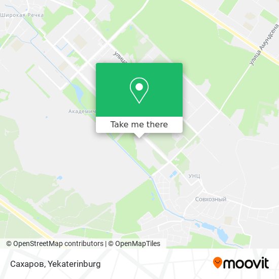 Сахаров map
