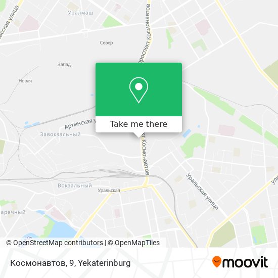 Космонавтов, 9 map