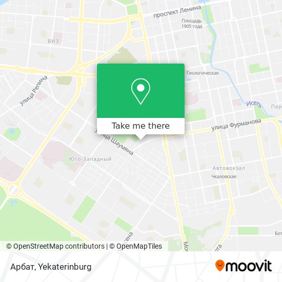 Арбат map