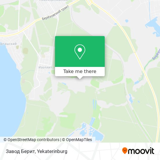Завод Берит map