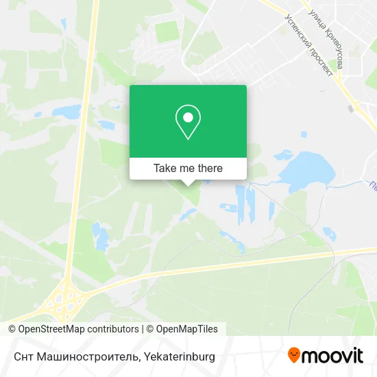 Снт Машиностроитель map