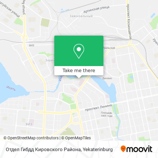 Отдел Гибдд Кировского Района map