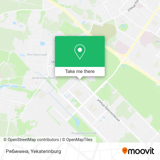 Рябинина map