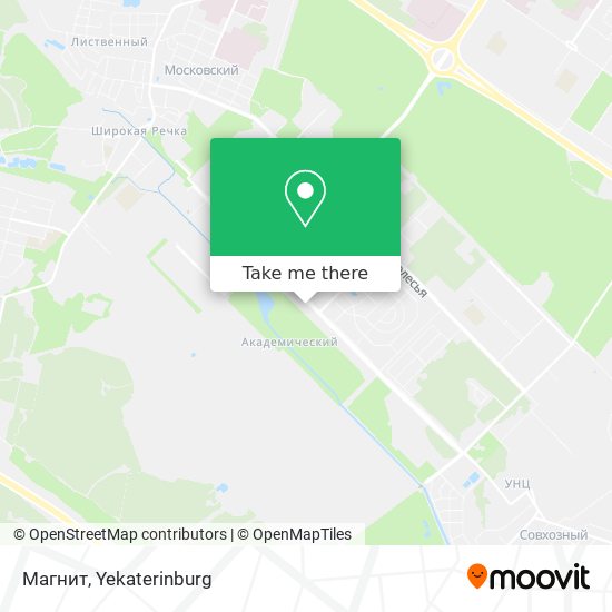 Магнит map