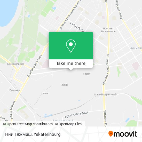 Нии Тяжмаш map