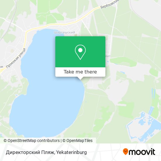 Директорский Пляж map