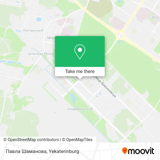 Павла Шаманова map