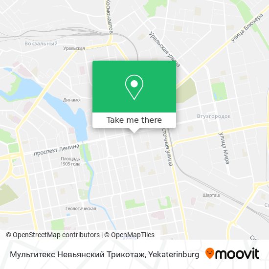 Мультитекс Невьянский Трикотаж map