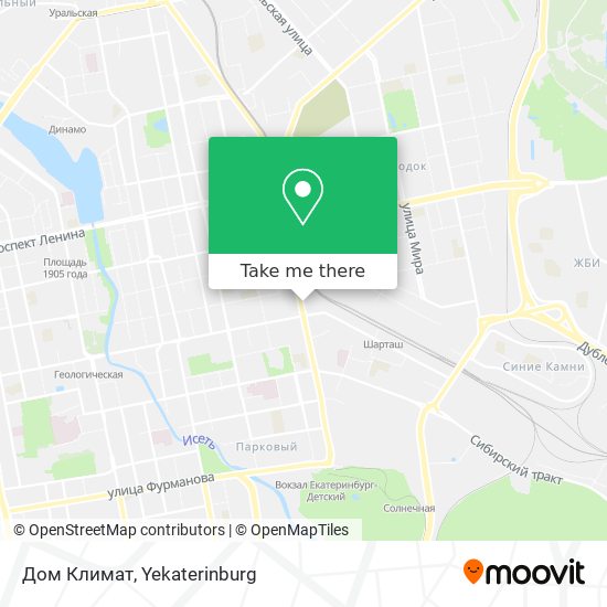 Дом Климат map