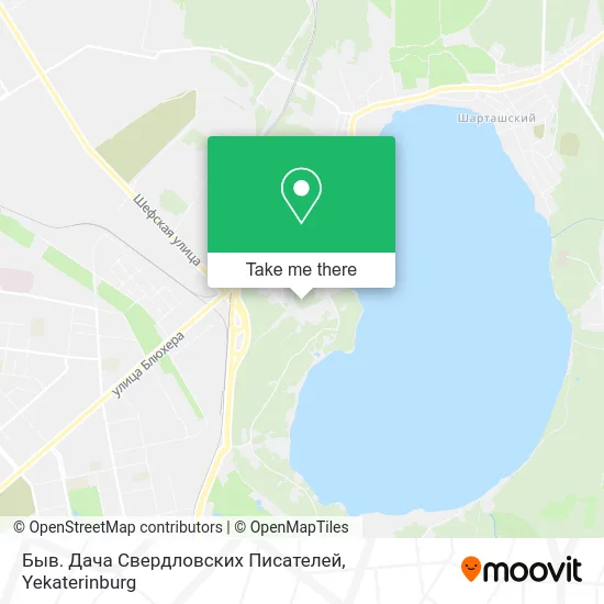 Быв. Дача Свердловских Писателей map