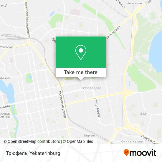 Трюфель map