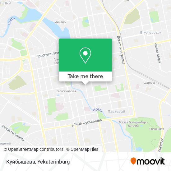 Куйбышева map