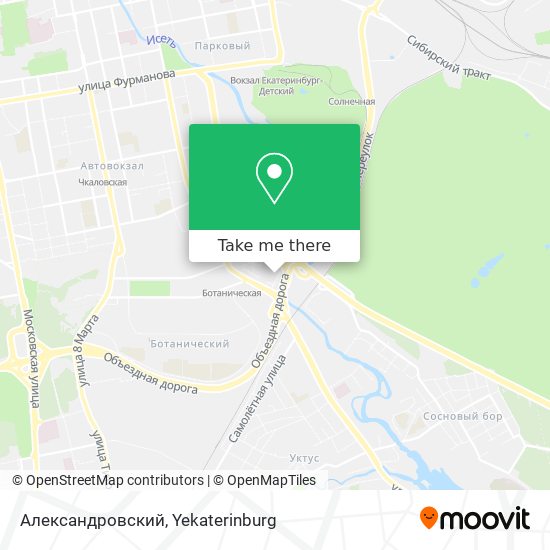 Александровский map