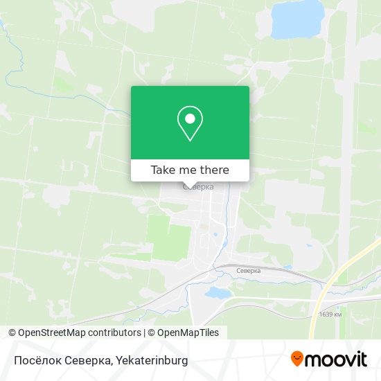 Посёлок Северка map