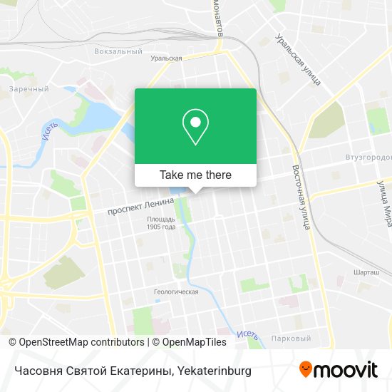 Часовня Святой Екатерины map