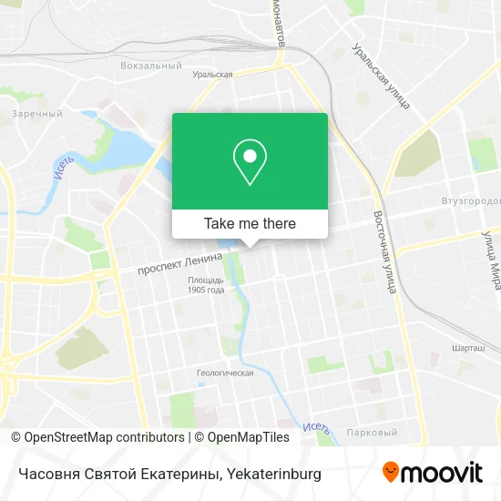 Часовня Святой Екатерины map