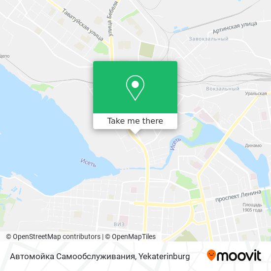 Автомойка Самообслуживания map