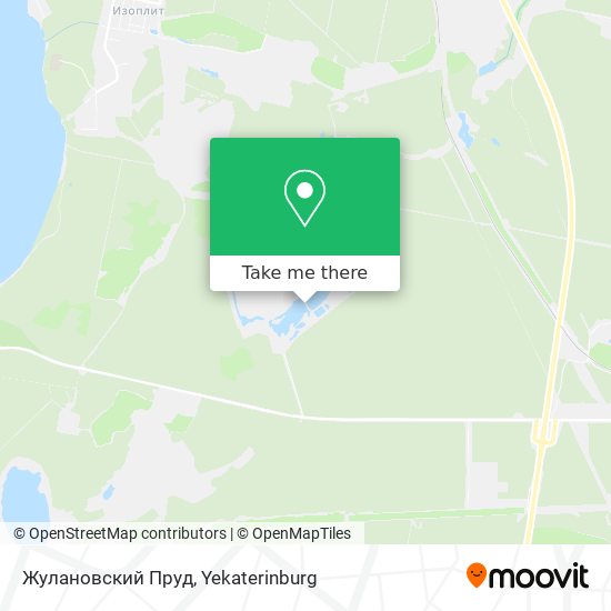 Жулановский Пруд map