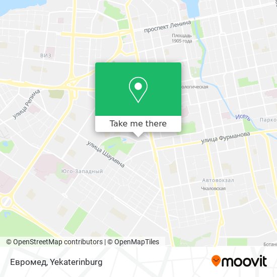 Евромед map