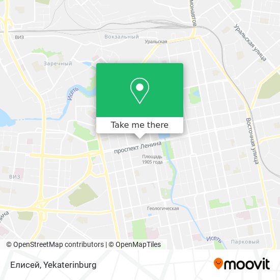 Елисей map
