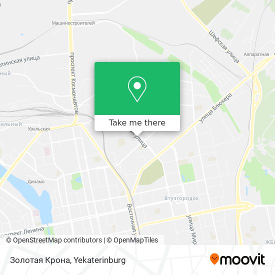 Золотая Крона map