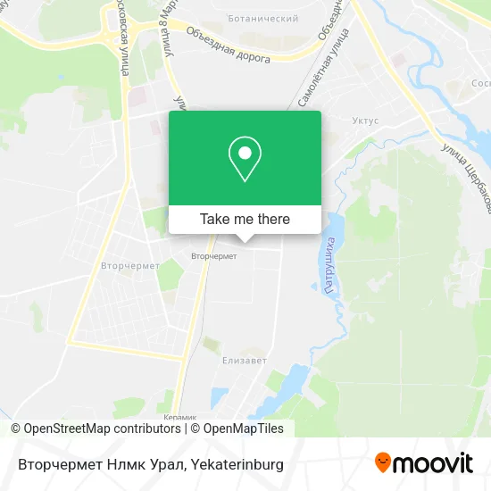 Вторчермет Нлмк Урал map