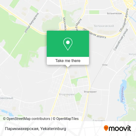 Парикмахерская map