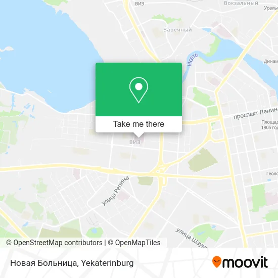 Новая Больница map