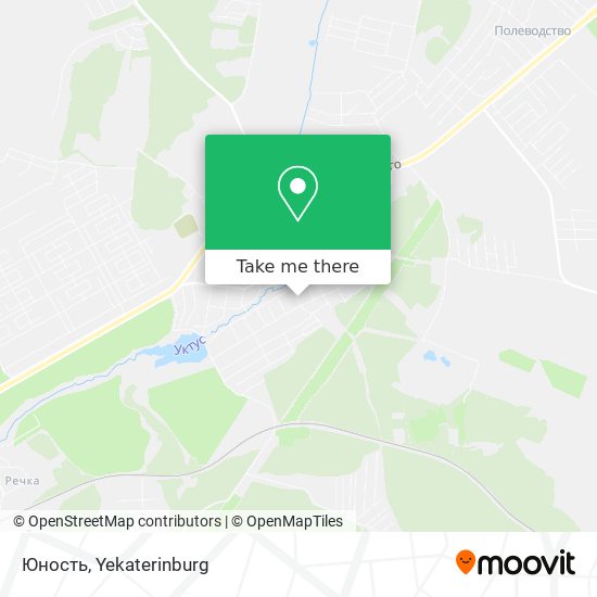 Юность map