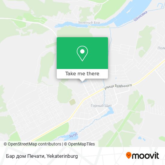 Бар дом Печати map