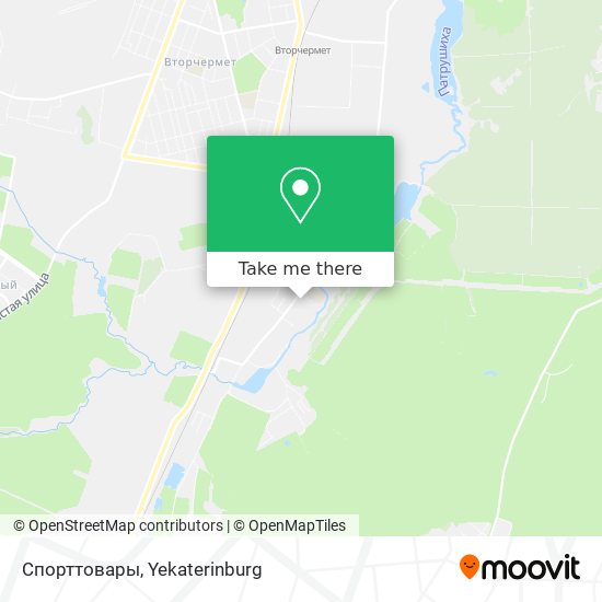 Спорттовары map
