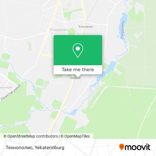 Технополис map