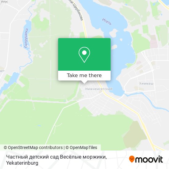 Частный детский сад Весёлые моржики map