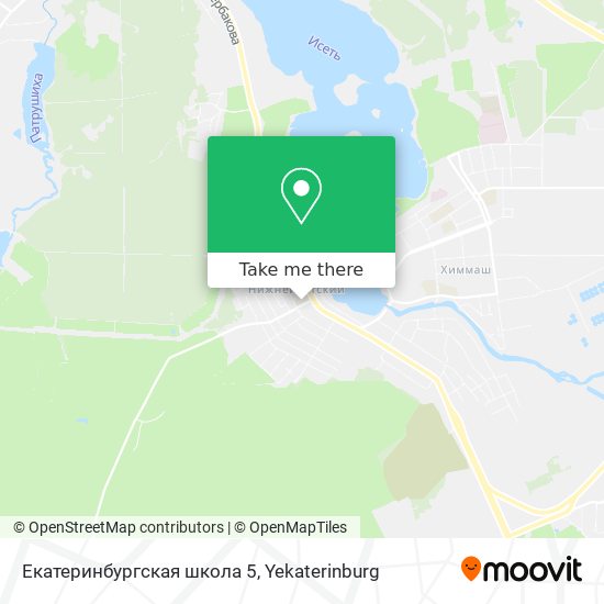 Екатеринбургская школа 5 map