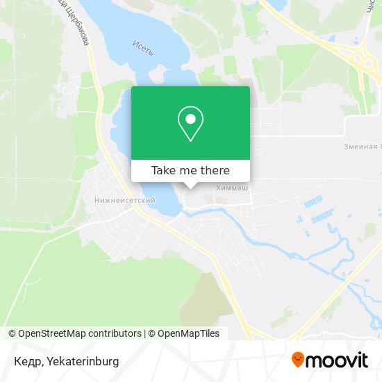 Кедр map