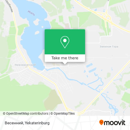 Весенний map