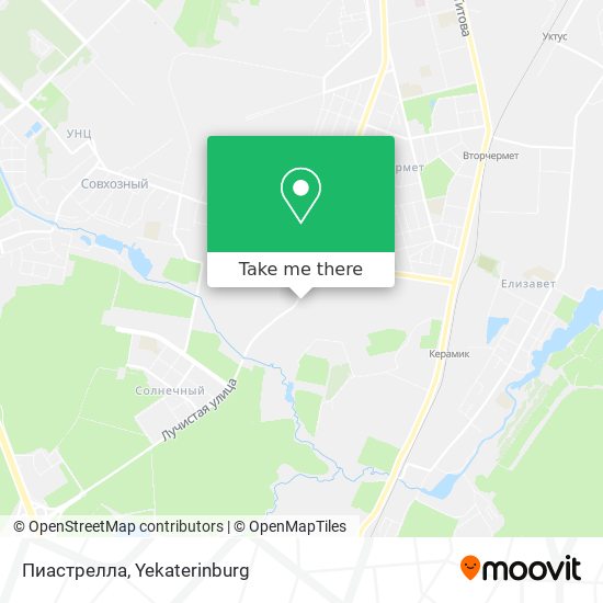 Пиастрелла map