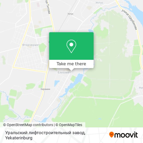 Уральский лифтостроительный завод map