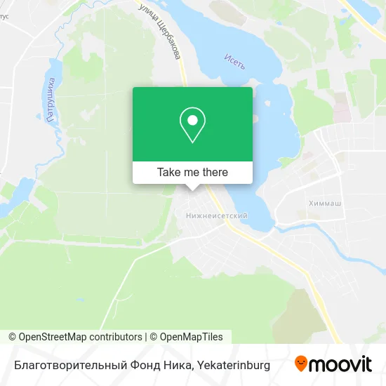 Благотворительный Фонд Ника map
