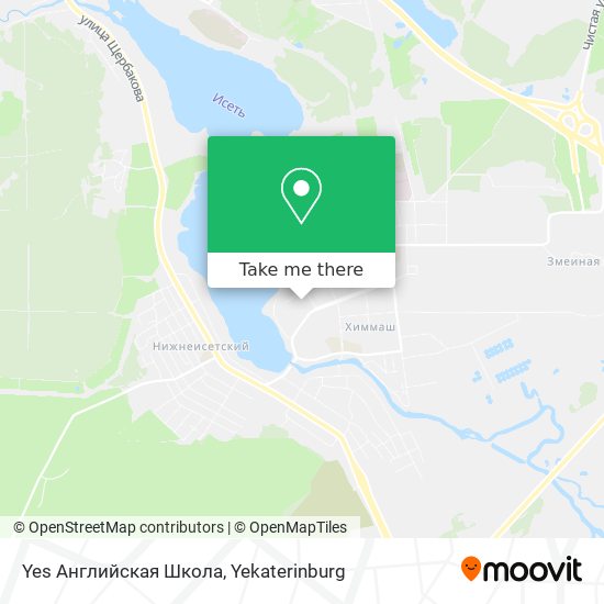 Yes Английская Школа map