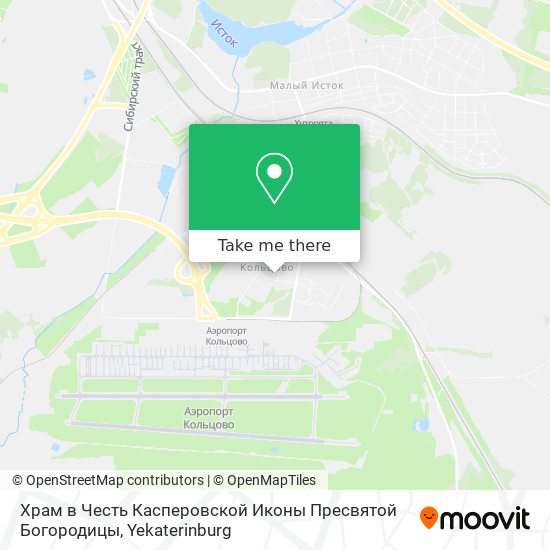 Храм в Честь Касперовской Иконы Пресвятой Богородицы map