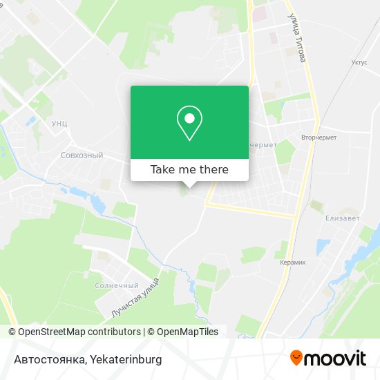 Автостоянка map