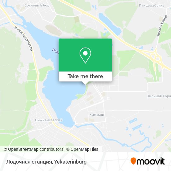Лодочная станция map