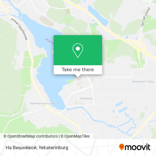 На Вишнёвой map